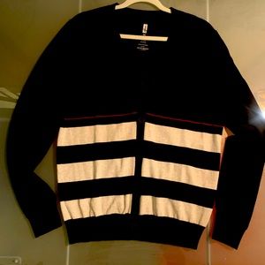 Howe cardigan sweater mens or unisex Size M Cotton blend new without tags.